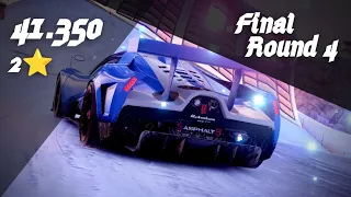 2⭐ - 41.350 | Glickenhaus 004C GP - Final Round 4 [ Snow Vault ] - Asphalt 9