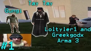 Loltyler1 and Greekgodx Arma 3 Funny Moments