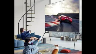 Телевизор с гигантским экраном Xiaomi TV Redmi MAX 100 дюймов официальное видео