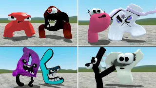 What Happened To The Bones!? ALPHABET LORE CHARACTERS In Garry`s mod!