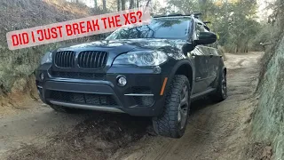 Off-Road BMW X5 Beach Camping | It Was Fun Until.....