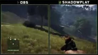 Nvidia Shadowplay vs OBS Game Capture (Far Cry 4)