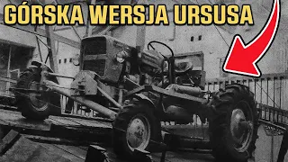 Polski zapomniany ciągnik górski na bazie Ursusa C-330