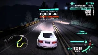 Need for Speed Carbon прохождение 1080p - погоня 10 дрифт Конец