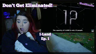 YOOOO I-Land Has Me Sweating! | First Time Reaction To I-Land Ep. 1!