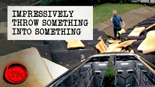 Impressively Throw Something Into Something | Full Task | Taskmaster