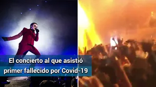 Así fue el concierto de Ghost, al que asistió el primer fallecido por coronavirus