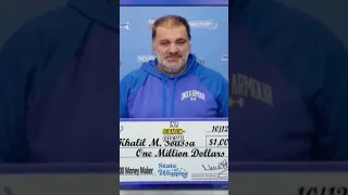 Man nearly misses out on $1 million scratch-off ticket #shorts
