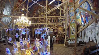 Великодні Свята Літургія (11:00) у храмі св. влкмч. Юрія Переможця 24 квітня 2022 р. Б.