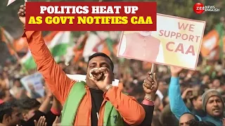 Modi Govt Implements Citizenship Law CAA Weeks before Lok Sabha Elections | Zee News English