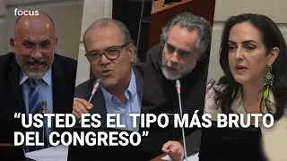 Los trapitos al sol que se sacaron Roy Barreras, Carlos Mejía, María F. Cabal y Benedetti en Senado