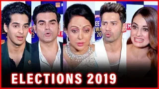 Bollywood REACTION On Elections 2019 | Varun, Deepika, Ishaan Khattar, Sunny Leone