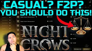 NIGHT CROWS: Casual and Non spenders should do this.