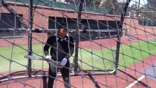 PROFESSOR B MEDIA UNCUT: Manny Ramirez takes BP at USF