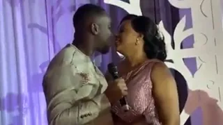 Joe Mettle Finally KISSES His Wife at Wedding Reception 💞