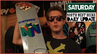 Mario Nintendo 64 Skateboard!