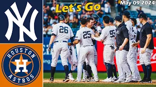 New York Yankees vs. Houston Astros Full Game, May 09 2024 | MLB Season 2024