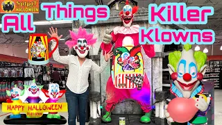 Spirit Halloween 2023 ALL THINGS KILLER KLOWNS‼️