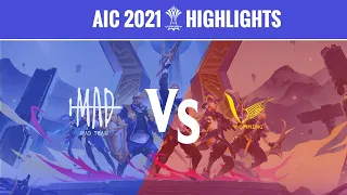 Highlights: MAD Team vs V Gaming | AIC 2021 Group Stage Day 5