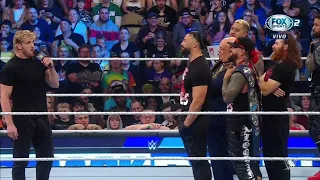 Logan Paul cara a cara con Roman Reigns (Parte 2) - WWE Smackdown 07/10/2022 (En Español)