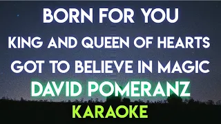 BORN FOR YOU │ KING AND QUEEN OF HEARTS │ GOT TO BELIEVE IN MAGIC - DAVID POMERANZ (KARAOKE VERSION)