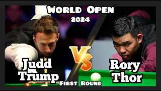 Judd Trump vs Rory Thor - World Open Snooker 2024 - First Round Live (Full Match)