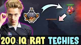 Topson FIRST PICK Techies — NEXT LEVEL RAT with Mines