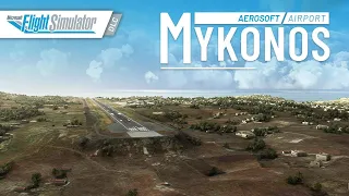 Airport Mykonos - MSFS DLC | Official Trailer | Aerosoft