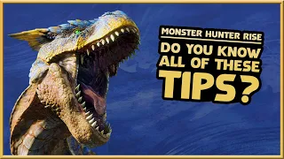 Monster Hunter Rise | 18 ADVANCED TIPS - Master The Hunt!