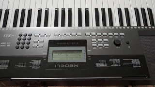 Самый дешевый синтезатор с чувствительной клавой - MEDELI M311