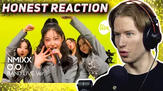 HONEST REACTION to [4K] NMIXX - “O.O” Band LIVE Concert [it's Live] K-POP live music show