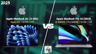 Apple MacBook Air 15 vs MacBook Pro 16 (2019)