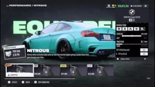 Nfs Unbound (S class build) Bmw M4 Coupé (2018)