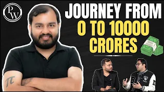 0 to 10000 crores - Alakh Pandey journey  | Physics Wala web series is paid? |