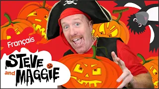 Fête d'Halloween pour les enfants avec Steve et Maggie Français dans le château hanté