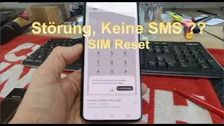 Gelöst: Handy Störung. Anrufen geht nicht. Ihr Telefon is bei keinem Netz registriert. Nur Notrufe.
