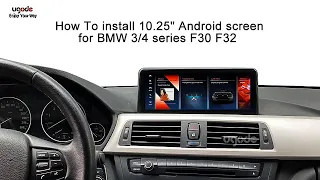 How to Upgrade Your F30 BMW Screen With Apple CarPlay & Android Auto