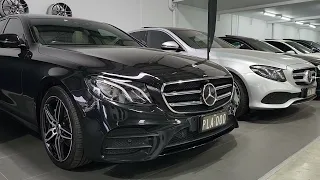 2017 Mercedes E220d & 2016 E350d W213 Sedans Walkthrough