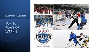 EIHL Top 10 Plays Of Week 1 (2023-24)