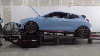 Veloster N Dyno Run on the New DynoJet