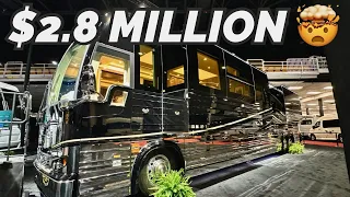 This is what a $2.8 MILLION RV looks like inside 👀 2024 Prevost Marathon Coach