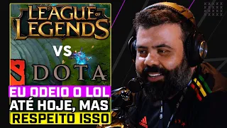 DOTA x LOL! POR QUE o LOL É MAIS POPULAR?