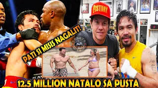 SOBRANG LAKING PUSTA NI MARK WAHLBERG PARA SA KAIBIGANG SI MANNY PACQUIAO NILUTO NI FLOYD MAYWEATHER