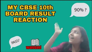 My CBSE Class 10th board result reaction!#FunandLaugh