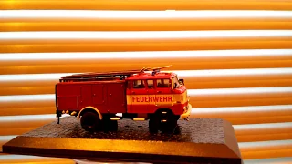 My IFA W50 fire truck diecast 1:43