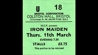 Iron Maiden - 14 - Phantom of the opera (Bristol - 1982)