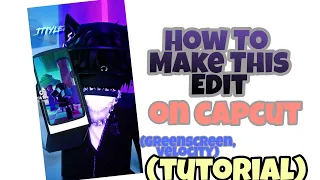 How To Make This TikTok Edit on Capcut (greenscreen, velocity) | Roblox