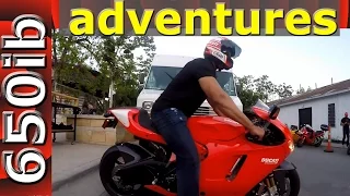 650ib Adventures | Austin, TX 2016 Handbuilt Motorcycle Show & Desmosedici RR test ride