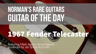 Norman's Rare Guitars - Guitar of the Day: 1967 Fender Telecaster Blonde