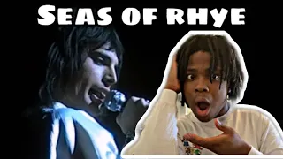 FIRST TIME REACTION- Queen- Seven Seas of Rhye (Live 1974)